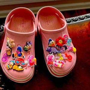 CROCS Cartoon themed, size 1. Gently used.